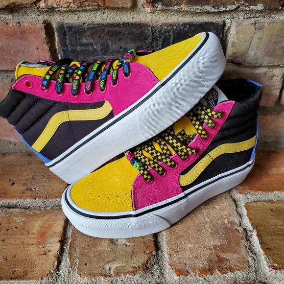 Vans Multicolor High-Top Athletic Shoes - Picture 13 of 14